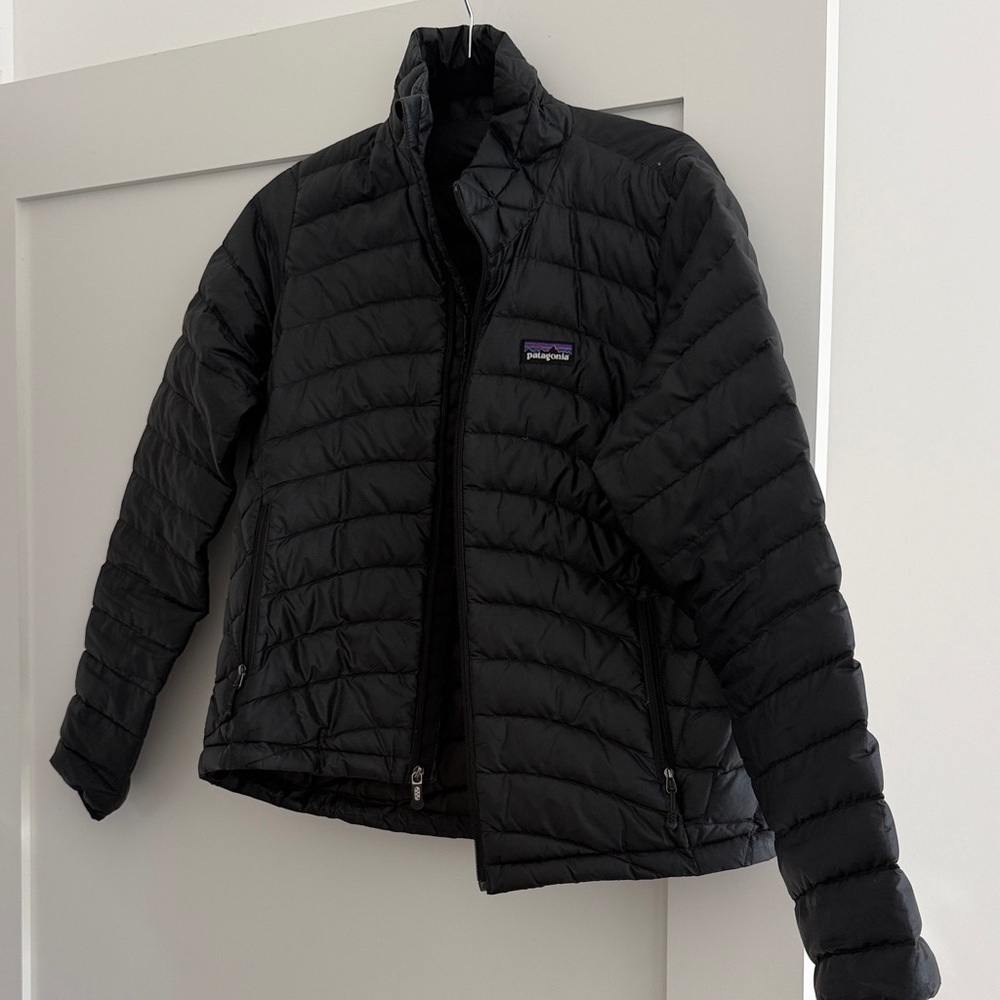 Patagonia Women's Quilted Black Puffer Jacket